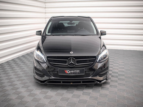 Maxton Design - FRONT SPLITTER MERCEDES B W246 FACELIFT