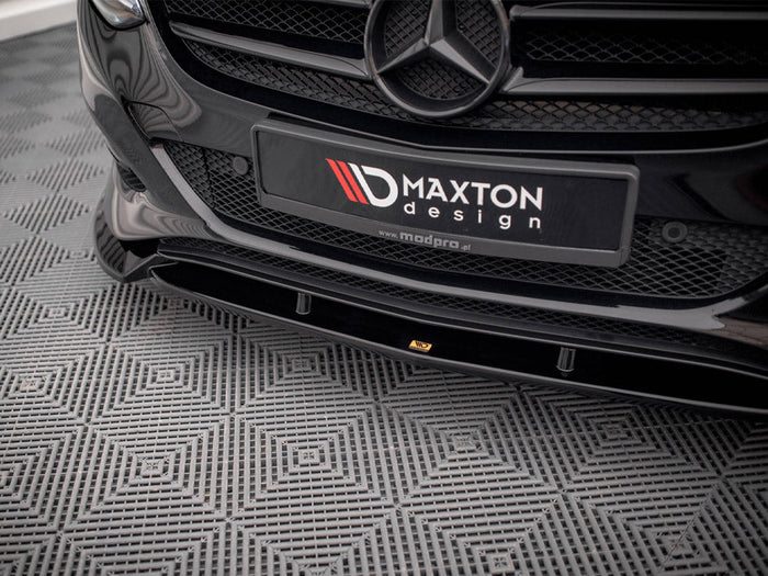 Maxton Design - FRONT SPLITTER MERCEDES B W246 FACELIFT