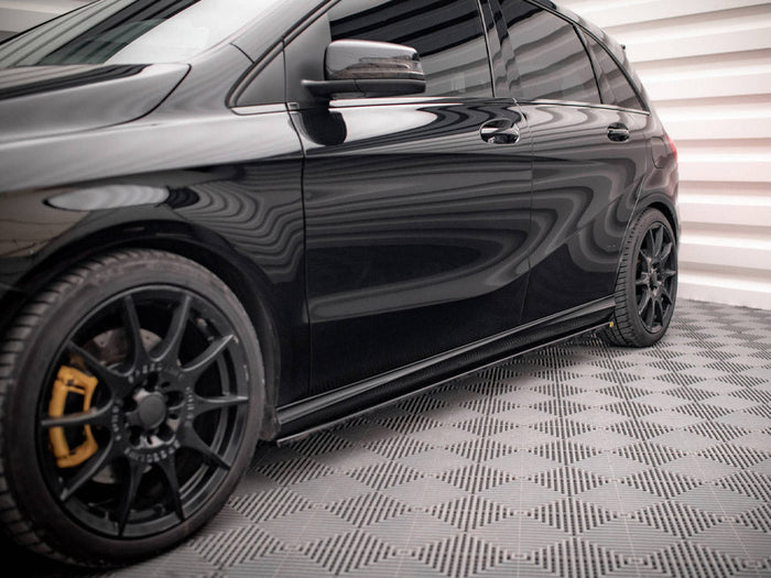 Maxton Design - SIDE SKIRTS DIFFUSERS MERCEDES B W246 FACELIFT