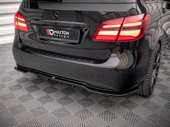 Maxton Design - REAR SPLITTER (VERTICAL BARS) MERCEDES B W246 FACELIFT