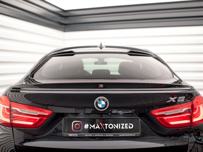 Maxton Design - 3D SPOILER CAP V.2 BMW X6 M-PACK F16