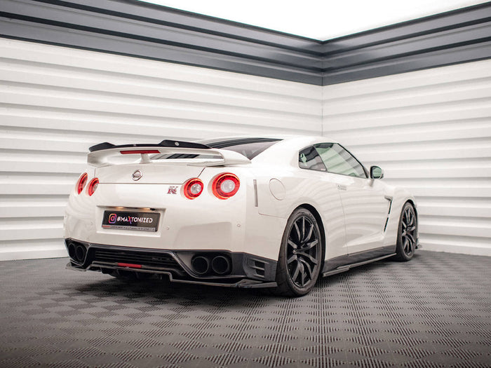 Maxton Design - SIDE SKIRTS DIFFUSERS NISSAN GTR R35 1ST FACELIFT