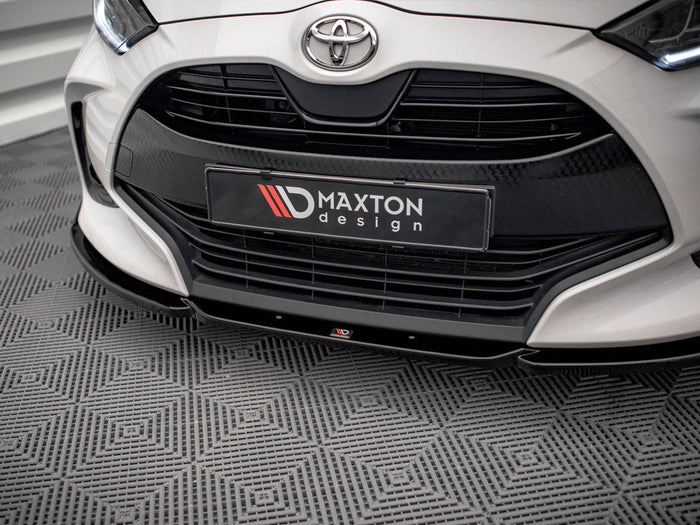 Maxton Design - FRONT SPLITTER V.1 + FLAPS TOYOTA YARIS MK4