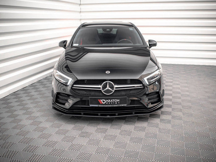 Maxton Design - STREET PRO FRONT SPLITTER MERCEDES A35 AMG / AMG-LINE W177