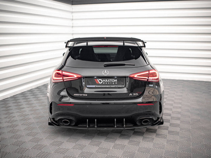 Maxton Design - STREET PRO REAR VALANCE + FLAPS MERCEDES A35 AMG HATCHBACK W177
