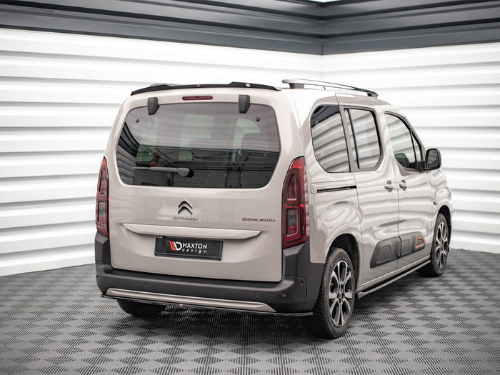 Citroen Berlingo Mk3 Central Rear Splitter - Maxton Design