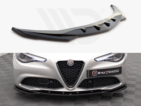Front Splitter V.2 Alfa Romeo Giulia Sport - Maxton Design