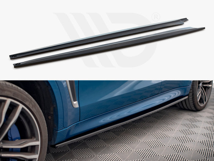 BMW X6 M F86 Side Skirts Diffusers - Maxton Design
