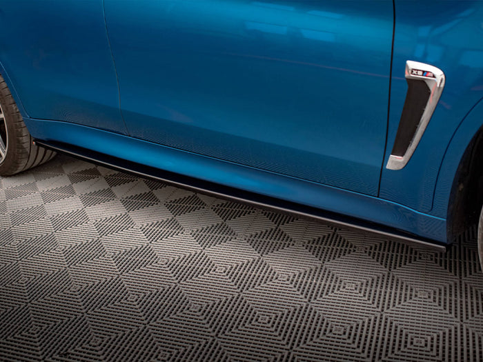 BMW X6 M F86 Side Skirts Diffusers - Maxton Design
