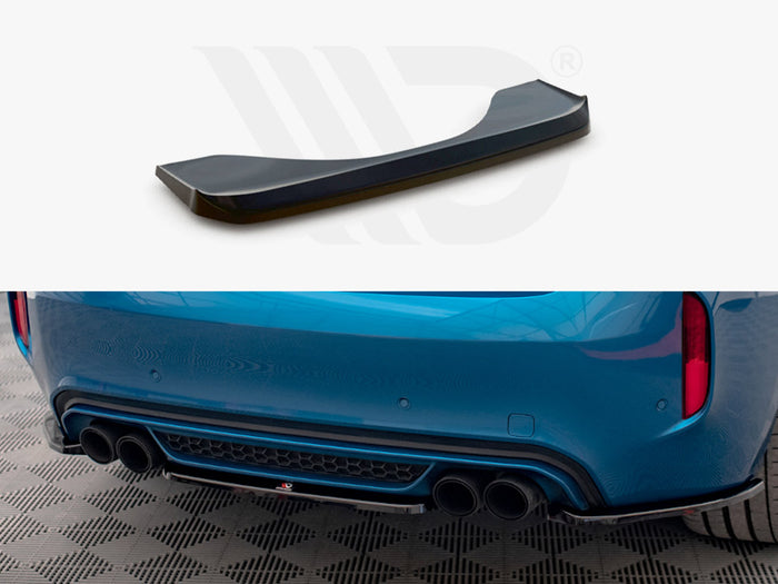 BMW X6 M F86 Central Rear Splitter - Maxton Design