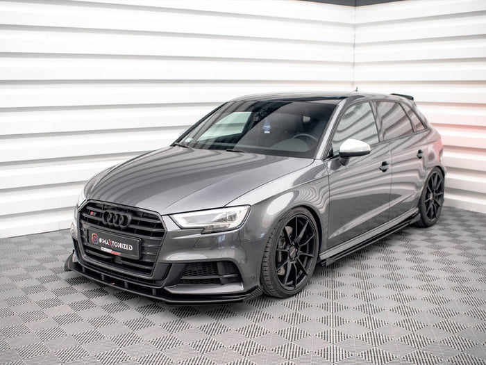 Audi S3 / A3 S-Line Sportback 8V Facelift Front Flaps - Maxton Design