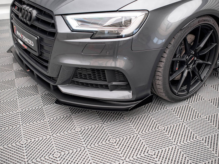 Audi S3 / A3 S-Line Sportback 8V Facelift Front Flaps - Maxton Design
