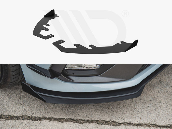 Maxton Design - FRONT FLAPS FORD FIESTA MK8/8.5 ST / ST-LINE