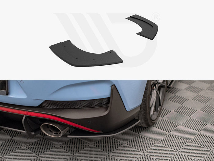 Maxton Design - STREET PRO REAR SIDE SPLITTERS HYUNDAI I30 N FASTBACK MK3