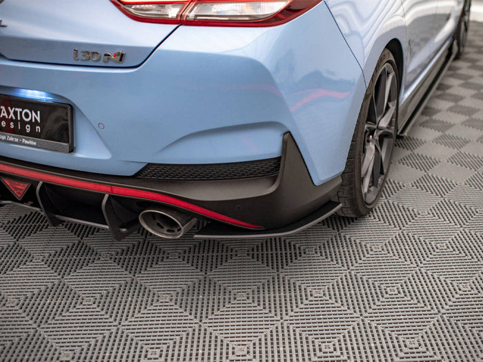 Maxton Design - STREET PRO REAR SIDE SPLITTERS HYUNDAI I30 N FASTBACK MK3
