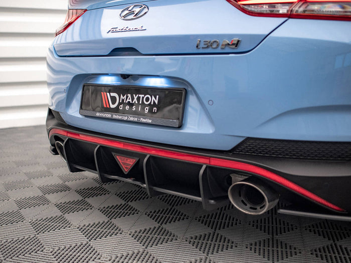 Maxton Design - Street Pro Rear Diffuser Hyundai I30 N Fastback Mk3 Facelift
