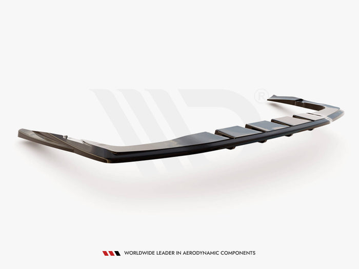 Mercedes AMG GT 63S 4-door Coupe Aero Rear Splitter (Vertical Bars) - Maxton Design