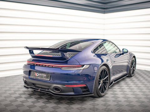 Maxton Design - CENTRAL REAR SPLITTER V.1 (VERTICAL BARS) PORSCHE 911 CARRERA AERO 992