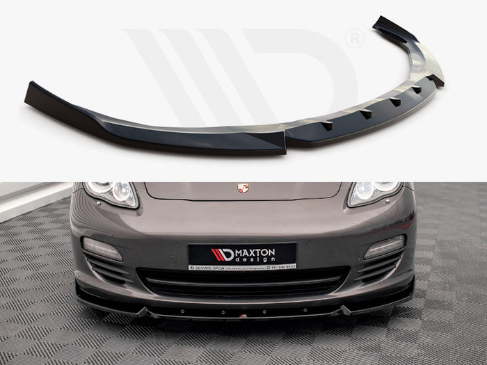 Porsche Panamera / Panamera Diesel 970 Front Splitter V.2 - Maxton Design