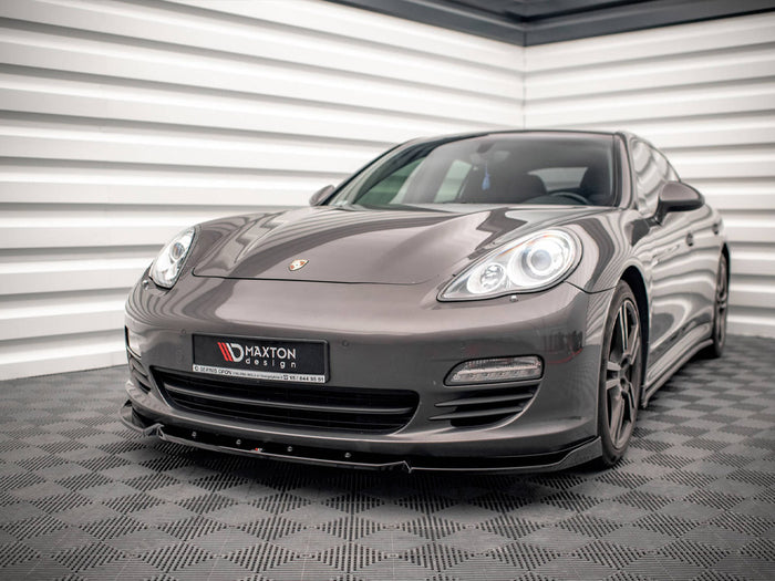 Porsche Panamera / Panamera Diesel 970 Front Splitter V.2 - Maxton Design