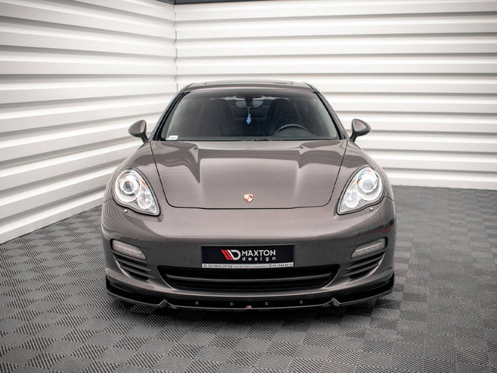 Porsche Panamera / Panamera Diesel 970 Front Splitter V.2 - Maxton Design