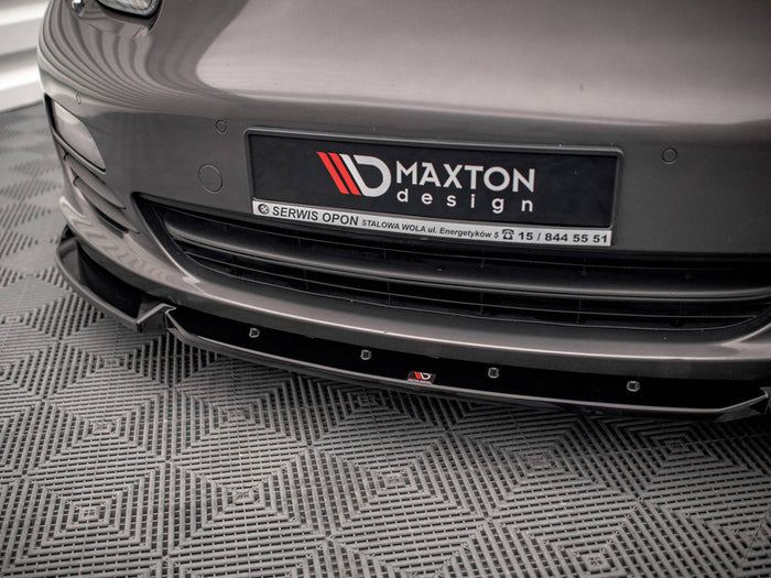 Porsche Panamera / Panamera Diesel 970 Front Splitter V.2 - Maxton Design
