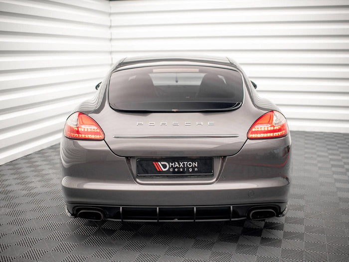 Maxton Design - STREET PRO REAR DIFFUSER PORSCHE PANAMERA / PANAMERA DIESEL 970