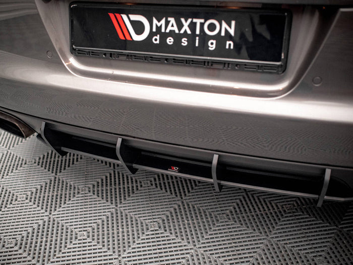 Maxton Design - STREET PRO REAR DIFFUSER PORSCHE PANAMERA / PANAMERA DIESEL 970