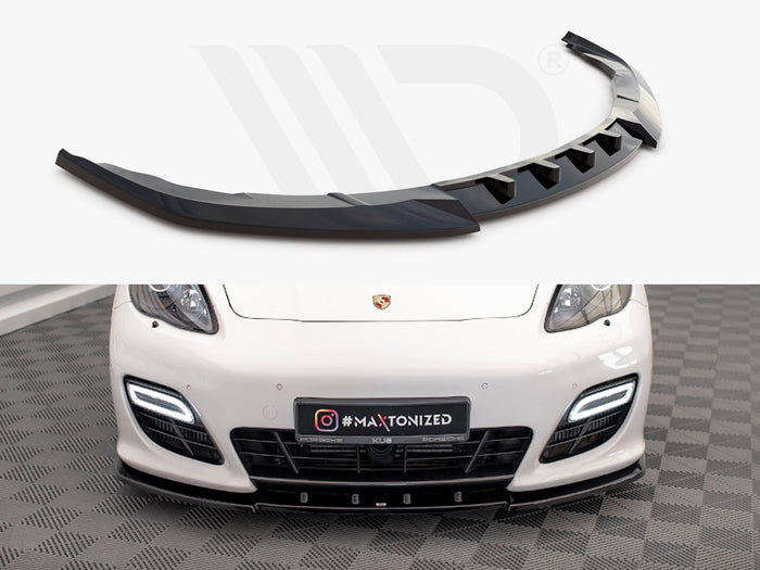 Porsche Panamera Turbo Sport Design Package 970 Front Splitter V.1 - Maxton Design
