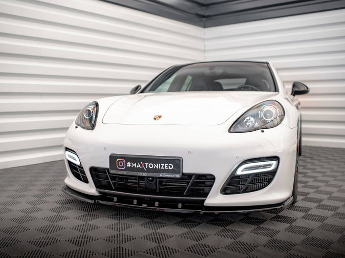 Porsche Panamera Turbo Sport Design Package 970 Front Splitter V.1 - Maxton Design
