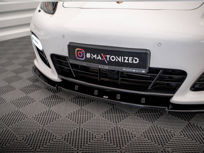 Porsche Panamera Turbo Sport Design Package 970 Front Splitter V.1 - Maxton Design