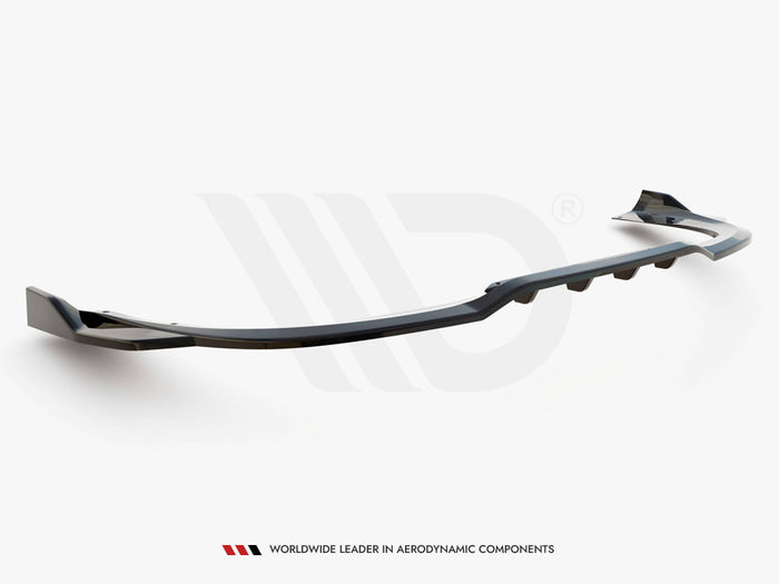 Porsche 911 Turbo S 992 Rear Splitter (Vertical Bars) - Maxton Design