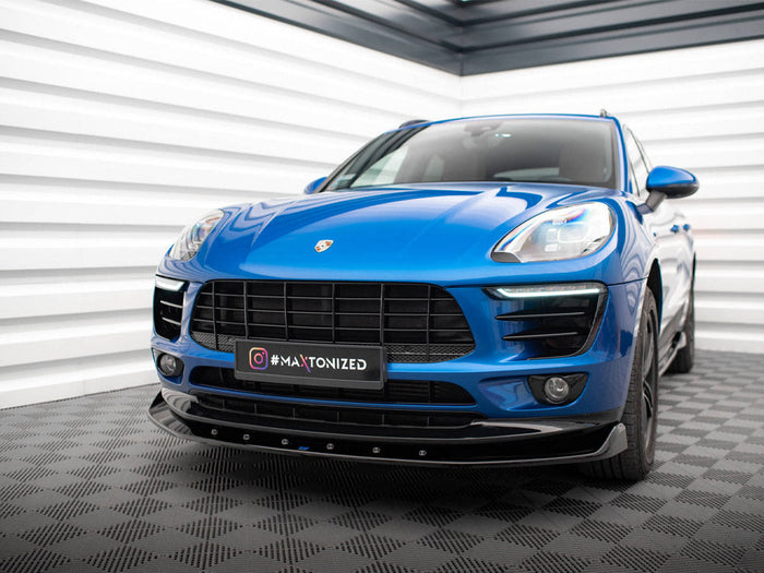 Maxton Design - FRONT SPLITTER V.1 PORSCHE MACAN MK1