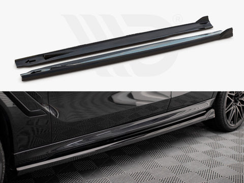 Maxton Design - SIDE SKIRTS DIFFUSERS BMW X6 M F96 / X6 M-PACK G06