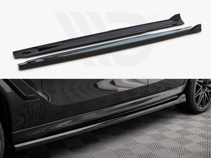 Maxton Design - SIDE SKIRTS DIFFUSERS BMW X6 M F96 / X6 M-PACK G06