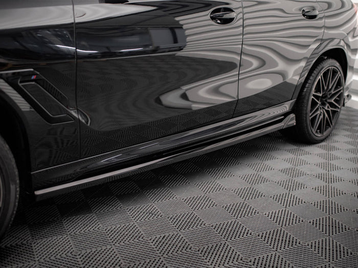 BMW X6 M F96 / X6 M-Pack G06 Side Skirts Diffusers - Maxton Design