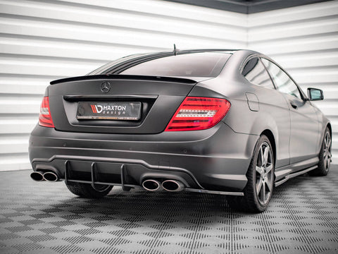 Maxton Design - Spoiler CAP Mercedes-Benz C Coupe Standard / AMG-Line C204