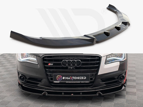 Audi S8 D4 Front Splitter V.2 - Maxton Design