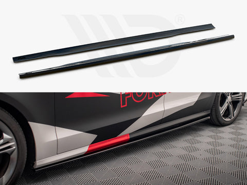 Audi S8 D4 Side Skirts Diffusers V.1 - Maxton Design