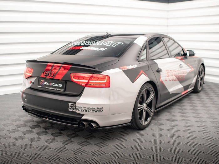 Audi S8 D4 Rear Side Splitters - Maxton Design
