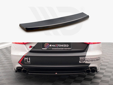 Audi S8 D4 Central Rear Splitter - Maxton Design