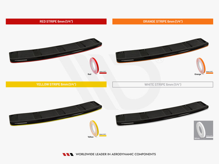Volvo XC60 R-Design Mk1 Facelift Central Rear Splitter - Maxton Design