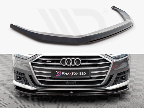Audi S8 / A8 S-Line D5 Front Splitter V.1 - Maxton Design