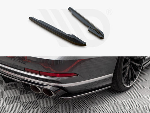 Audi S8 D5 Rear Side Splitters V.2 - Maxton Design