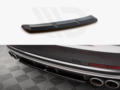 Audi S8 D5 Central Rear Splitter - Maxton Design