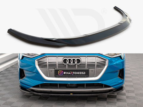 Audi e-Tron Front Splitter V.1 - Maxton Design