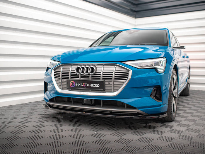 Audi e-Tron Front Splitter V.1 - Maxton Design