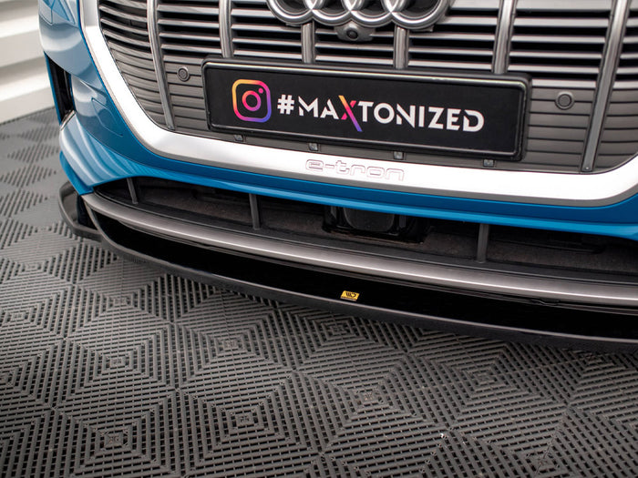 Audi e-Tron Front Splitter V.1 - Maxton Design