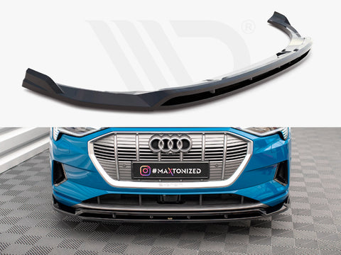 Audi e-Tron Front Splitter V.2 - Maxton Design
