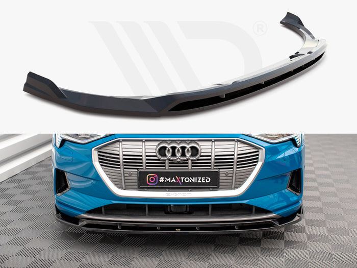 Audi e-Tron Front Splitter V.2 - Maxton Design
